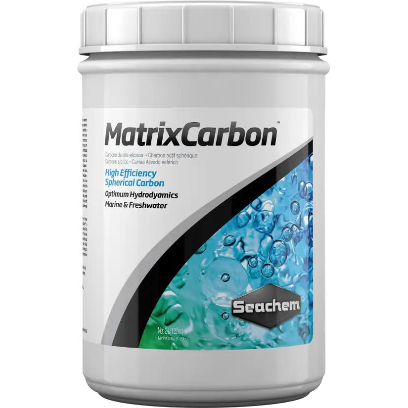 SEACHEM - Matrix Carbon - 2000 ml - Actieve kool in balletjes