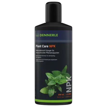 DENNERLE - Plant Care NPK - 500ml - Engrais pour Aquascaping