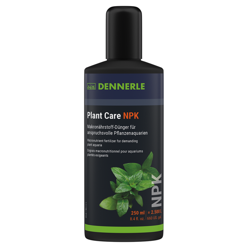 DENNERLE - Plant Care NPK - 250ml - Engrais pour Aquascaping