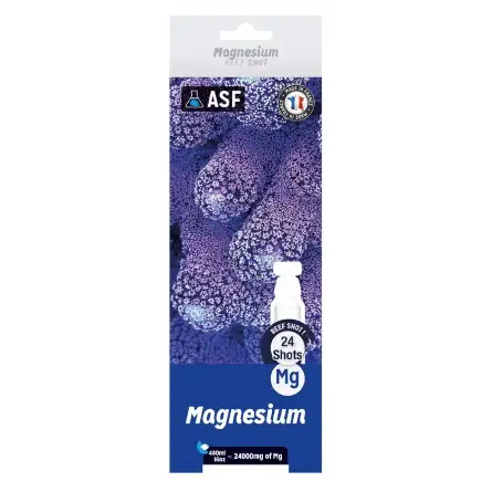 AQUARIUM SYSTEMS - Reef Shot Magnésium - 24 x 20ml