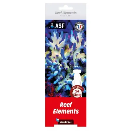 AQUARIUM SYSTEMS - Reef Shot Elements - 24 x 20ml