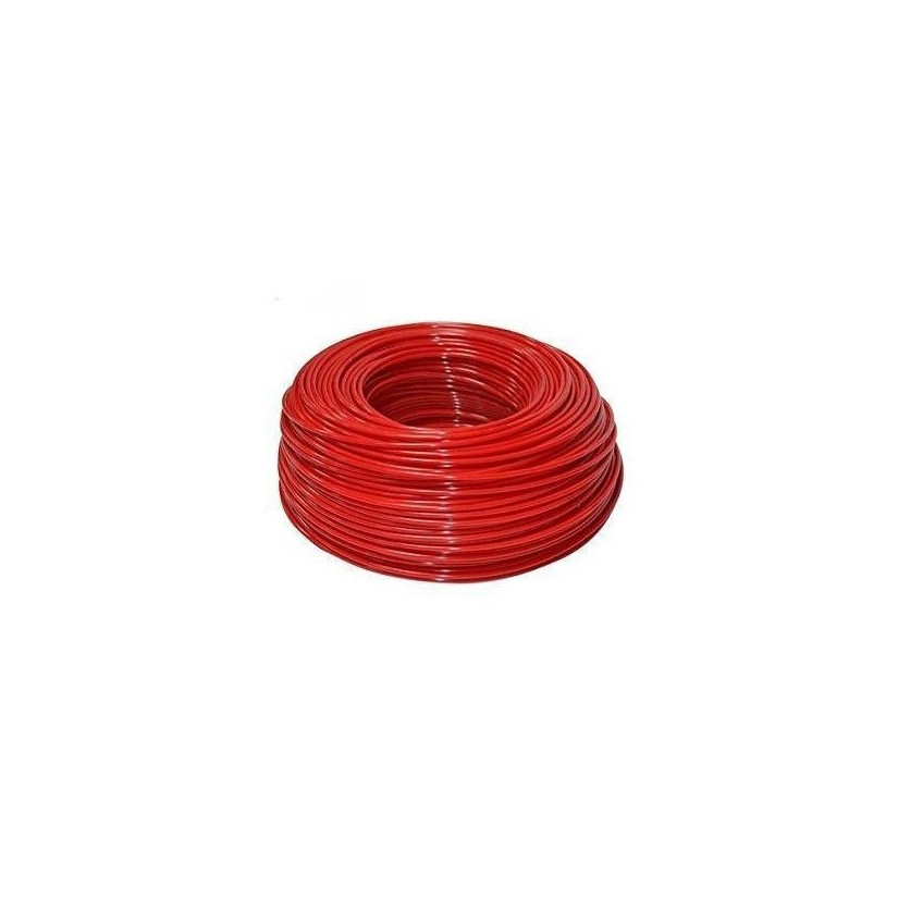 Tuyau 1/4" pour osmoseur rouge - Vendu au métre