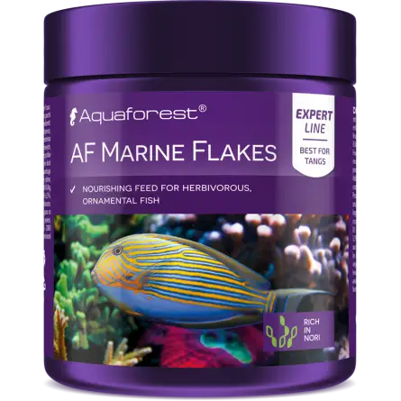 AQUAFOREST - AF Marine Flakes - 25g - Nourriture Flocons pour poissons