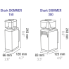 SICCE - Shark SKIMMER 300 - Ecumeur Interne jusqu'à 300l