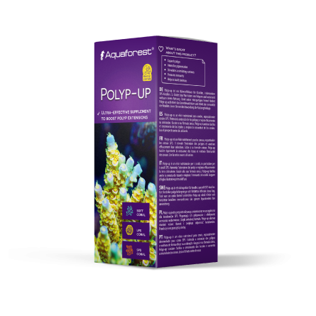 AQUAFOREST - Polyp-up - 50ml - Complément nutritionnel pour les coraux