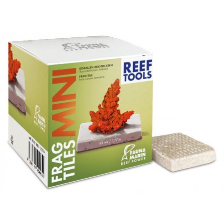 FAUNA MARIN - Mini Frag Tiles - 40 pcs - Support pour bouture