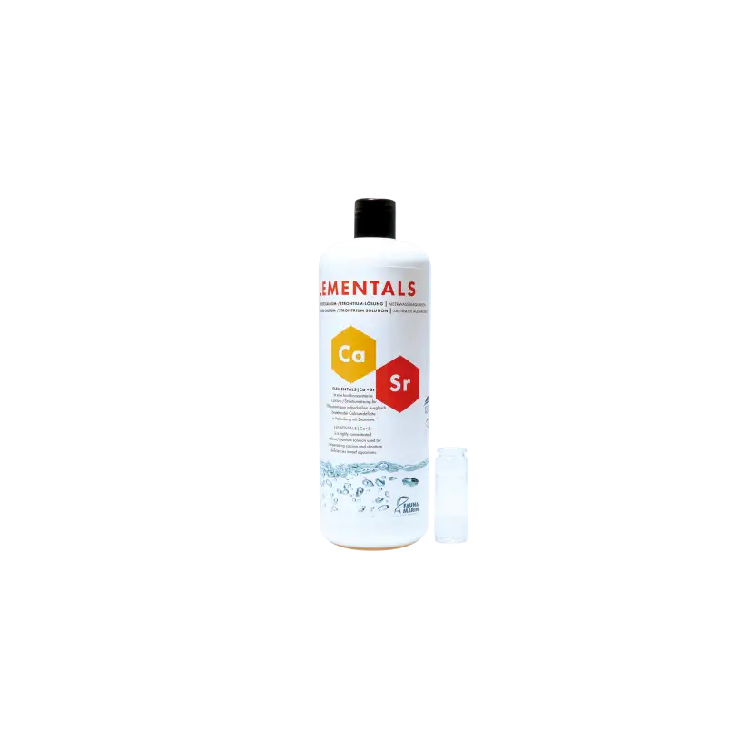 FAUNA MARIN - Elemental CA + SR - 1000ml - Solution concentrée en Calcium et Strontium