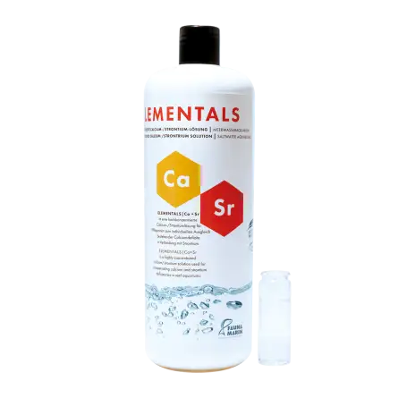 FAUNA MARIN - Elemental CA + SR - 1000ml - Solution concentrée en Calcium et Strontium