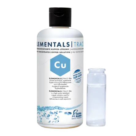 FAUNA MARIN - Elementals Cu - 250ml - Solution de cuivre