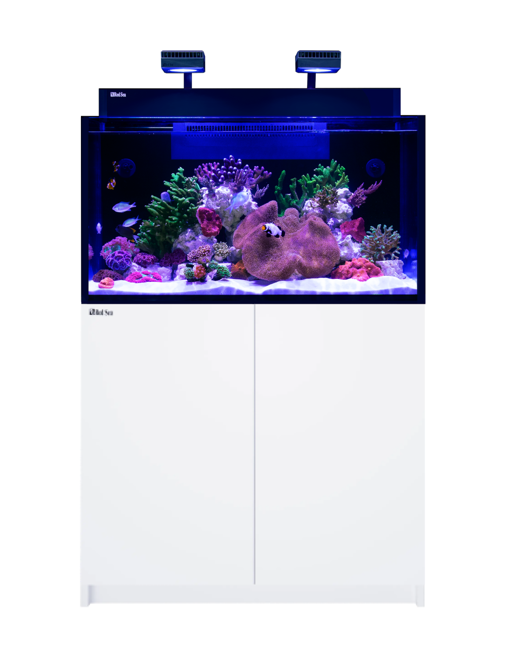 RED SEA - MAX NANO G2 XXL - 200 L - Meuble Blanc - Aquarium tout-en-un