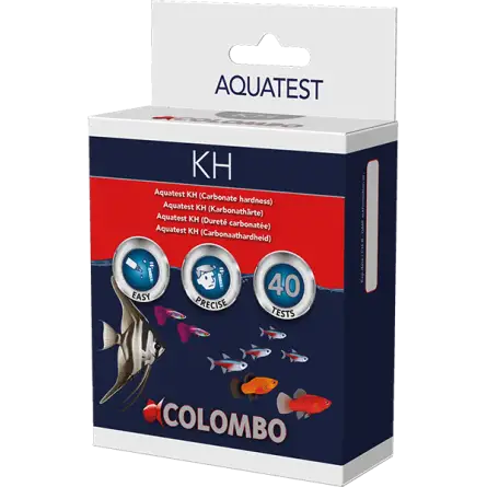 COLOMBO - Test Kh - Analyse de la dureté carbonatée de l’eau