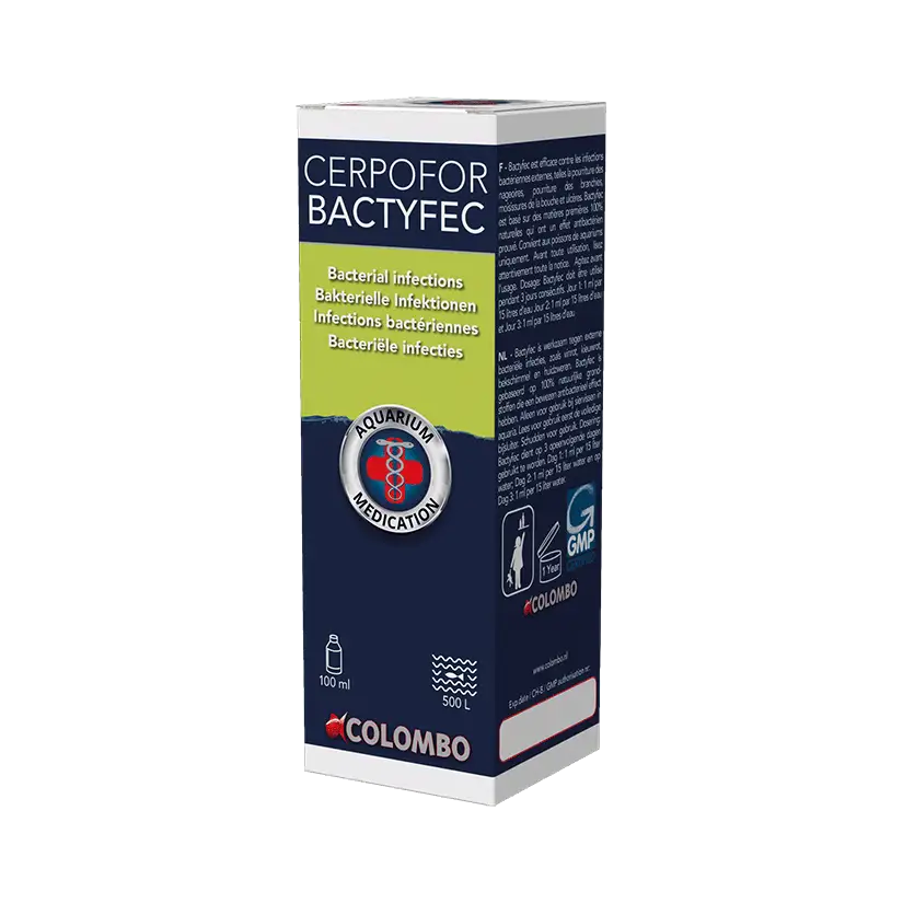 COLOMBO - Cerpofor Bactyfec - 100ml - Contre les infections bactériennes