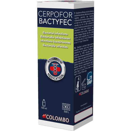 COLOMBO - Cerpofor Bactyfec - 100ml - Contre les infections bactériennes