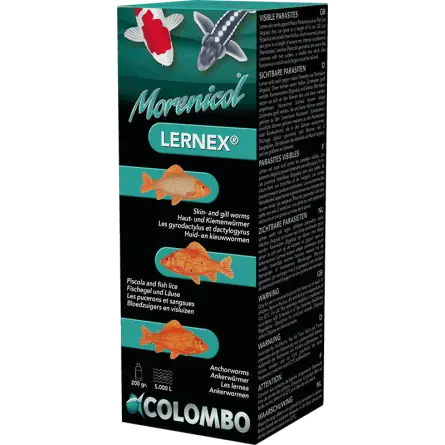 COLOMBO - Lernex - 200g - Contre les vers des poissons de bassin