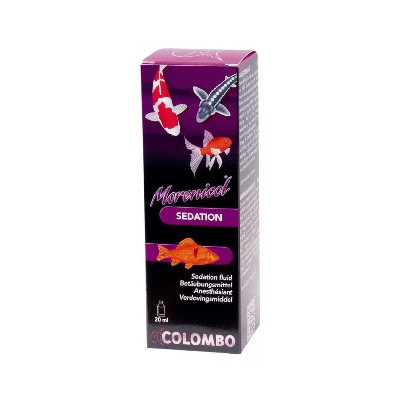 COLOMBO - Morenicol Sedation - 20ml - Anesthésiant pour poisson