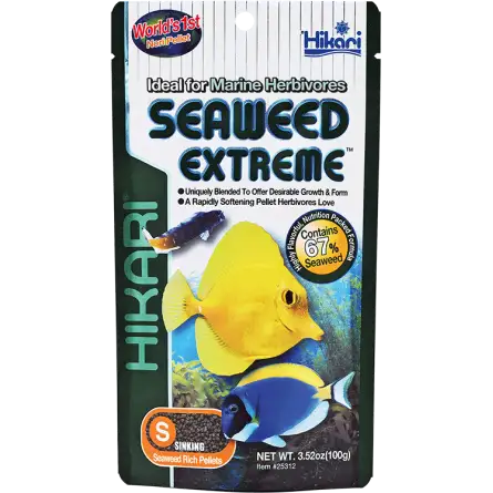 HIKARI - Seaweed Extreme S - 100g - Aliment enrichi en algues