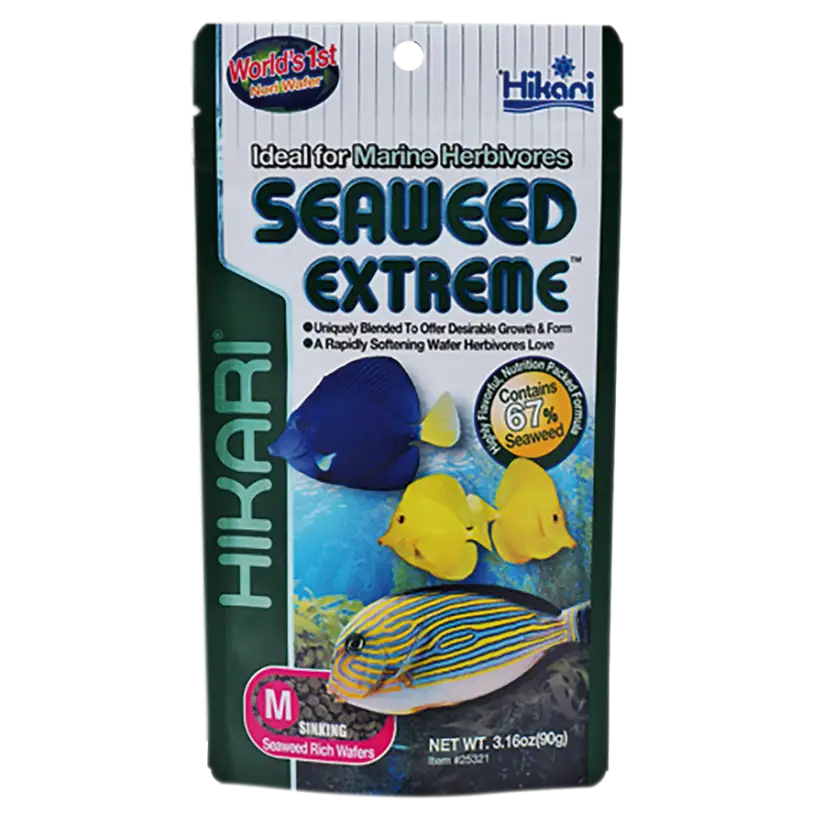 HIKARI - Seaweed Extreme Wafer M - 90g - Aliment enrichi en algues