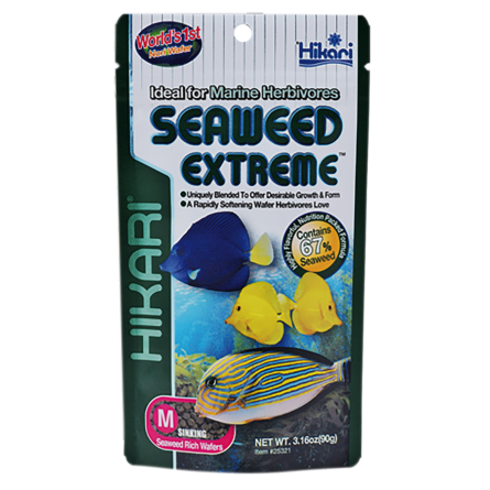 HIKARI - Seaweed Extreme Wafer M - 90g - Aliment enrichi en algues