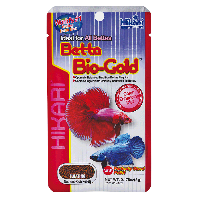 HIKARI - Betta-Bio Gold - 5g - Aliment pour Betta Splendens