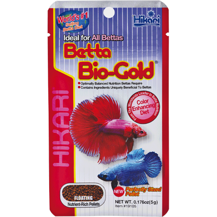 HIKARI - Betta-Bio Gold - 20g - Aliment pour Betta Splendens