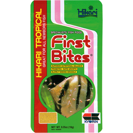 HIKARI - First Bites - 10g - Aliment pour Alevins