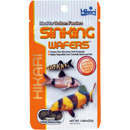 HIKARI - Sinking Wafers - 25g - Aliment coulant