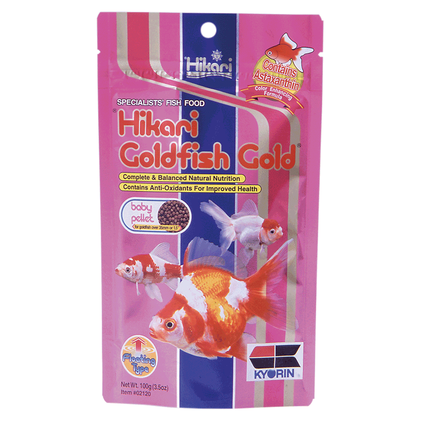 HIKARI - Goldfish Gold Baby - 100g - Aliment pour poissons rouges