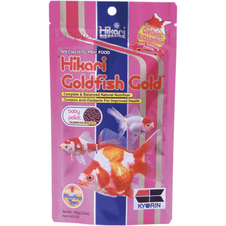 HIKARI - Goldfish Gold Baby - 100g - Aliment pour poissons rouges