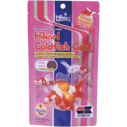 HIKARI - Goldfish Gold Baby - 100g - Aliment pour poissons rouges