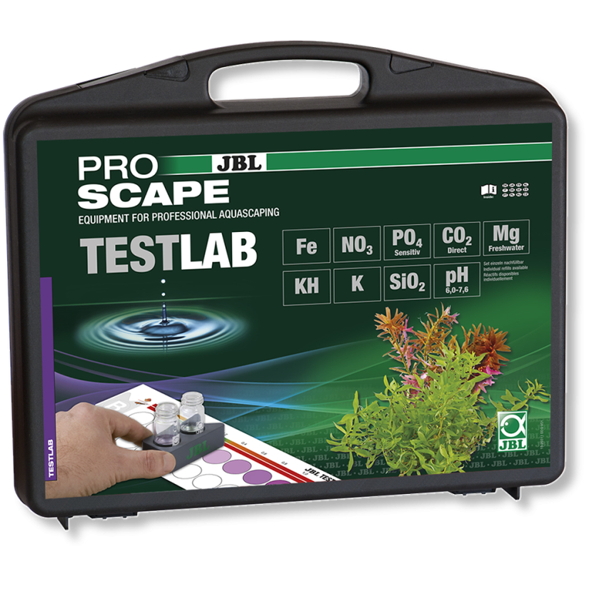 JBL - Testlab ProScape - Mallette de tests - Aquarium planté