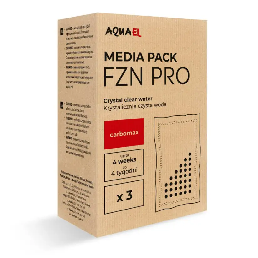 AQUAEL - Media Pack Carbomax pour FZN Pro