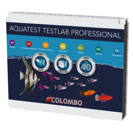 COLOMBO - TestLab Professional - Malette d'analyse avec 7 tests d'eau