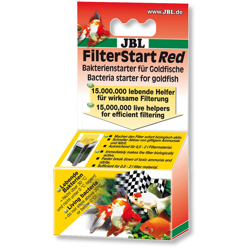 JBL - FilterStart Red - 10 ml - Bakterienaktivator-Tropfen - Goldfisch