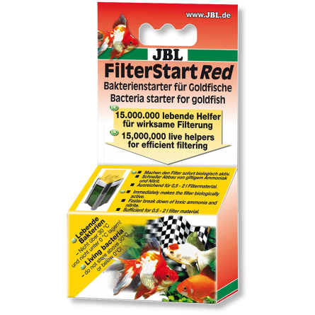 JBL - FilterStart Red - 10 ml - Bakterienaktivator-Tropfen - Goldfisch