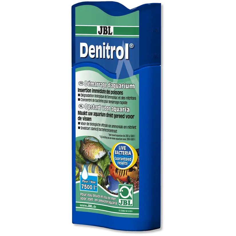 JBL - Denitrol - 100ml - Bactérias para iniciar água doce e água do mar