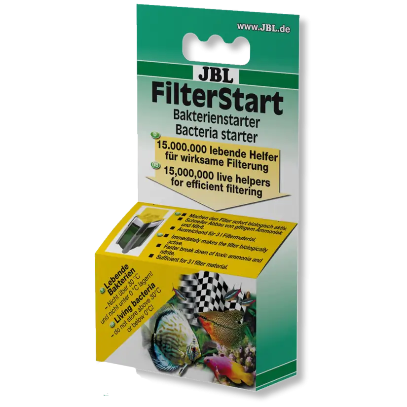 JBL - FilterStart - 10ml - Bacteria to activate new or cleaned filters