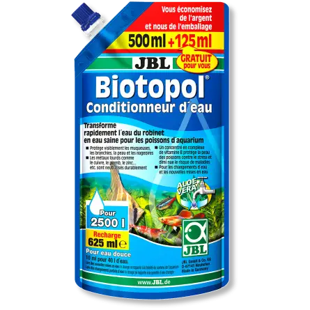 JBL -  Biotopol Recharge - 625ml - Conditionneur d’eau