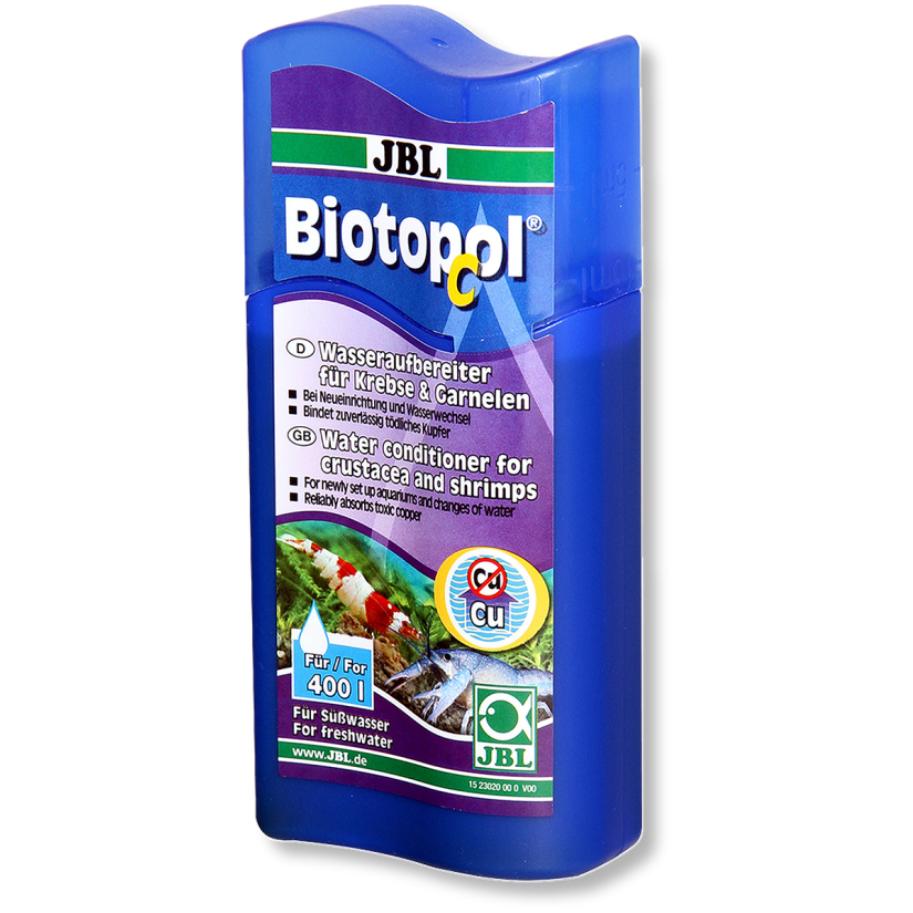 JBL - Biotopol C - Ammorbidente per crostacei e gamberetti - 100ml