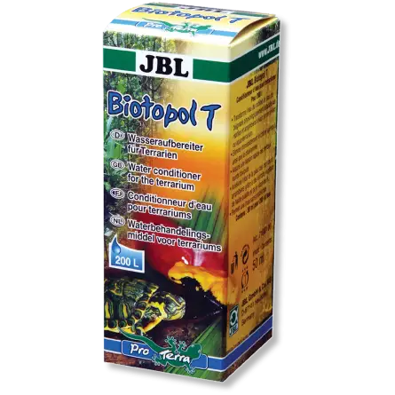 JBL - Biotopol T - Acondicionador de agua para terrarios - 50ml