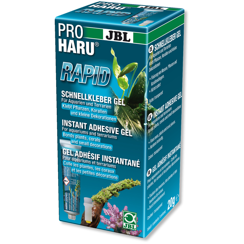 JBL - ProHaru Rapid - Hitro lepilo za rastline, dekoracije in korale - 20gr