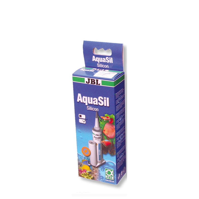 JBL - AquaSil transparent - Special silicone for aquariums and terrariums - 80ml