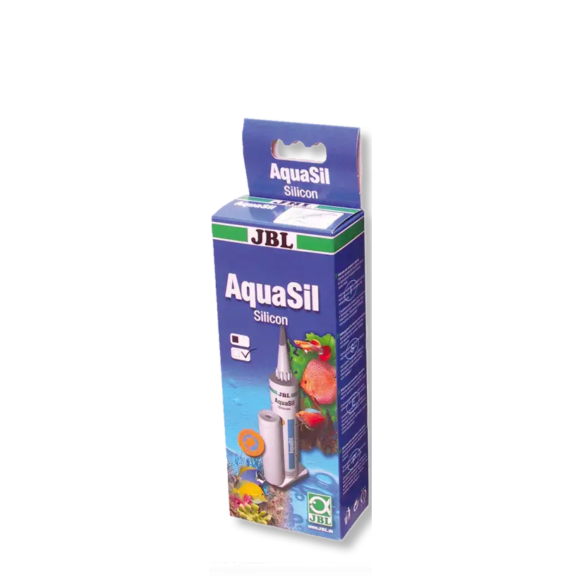 JBL - AquaSil transparent - Special silicone for aquariums and terrariums - 80ml