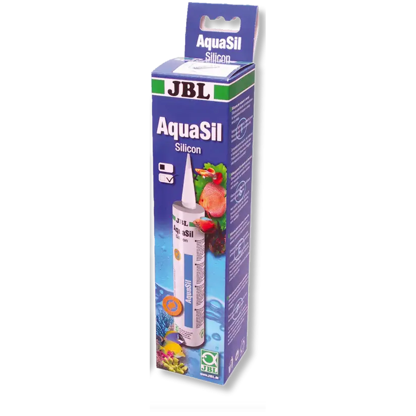 JBL - AquaSil transparent - Special silicone for aquariums and terrariums - 310ml