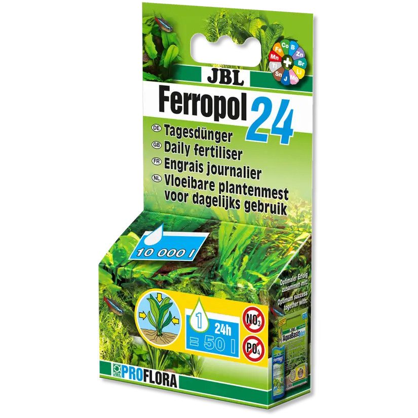 JBL -Ferropol 24 - Fertilizzante per piante - 10ml