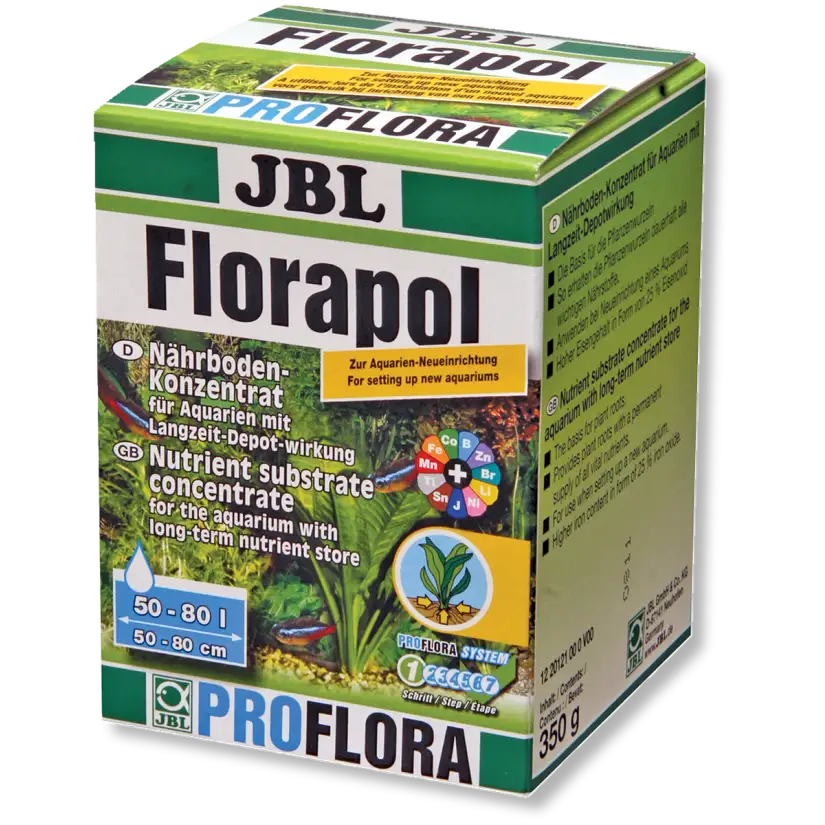 JBL - Florapol - Dolgoobstojno gnojilo - 350g