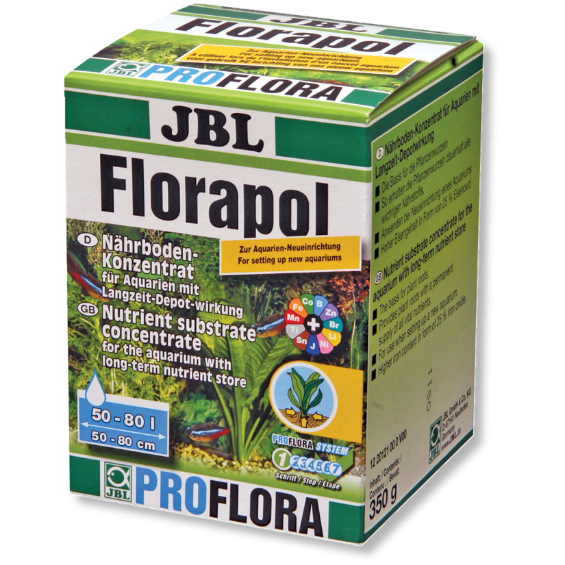 JBL - Florapol - Dolgoobstojno gnojilo - 700g