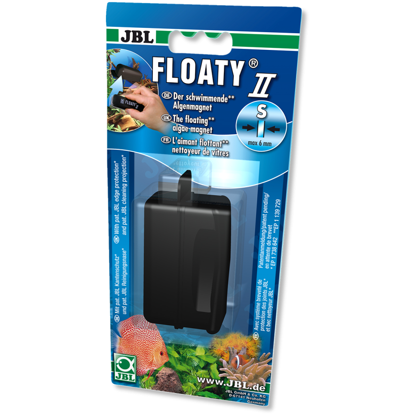 JBL - Floaty II S - Glazenwassersmagneet - Maat S