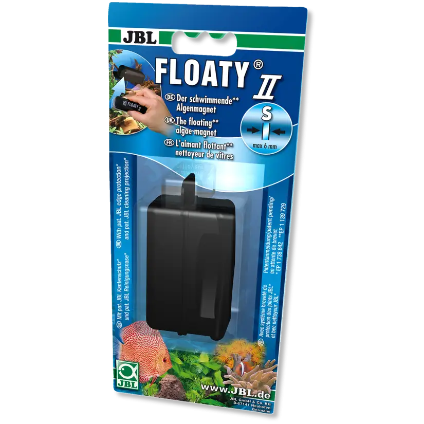 JBL - Floaty II S - Glazenwassersmagneet - Maat S