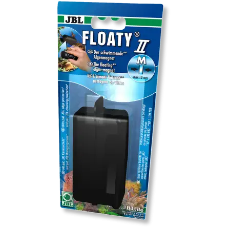 JBL - Floaty II M - Glazenwassersmagneet - Maat M