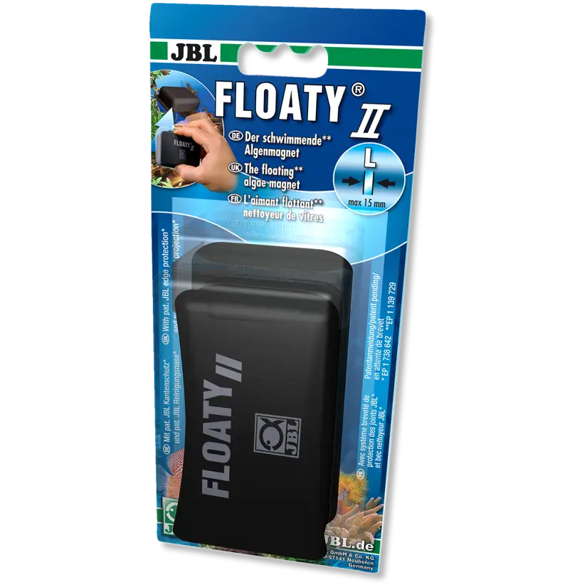 JBL - Floaty II L - Glazenwassersmagneet - Maat L